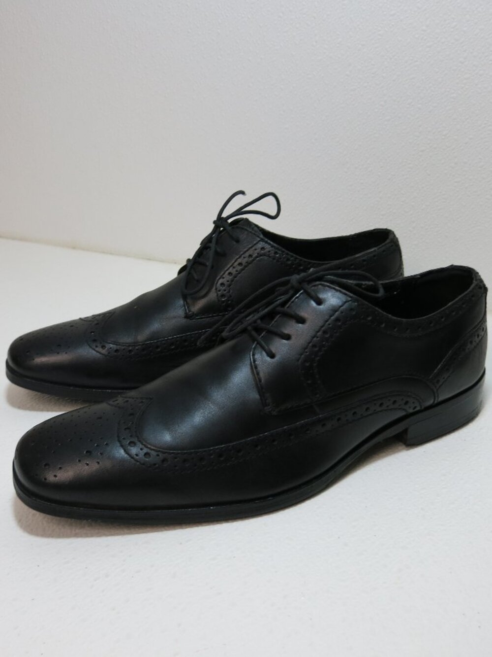 Bostonian Brogue Wingtip Leather Dress Oxfords Men's Footwear Shoe's Sz 11.5 M
